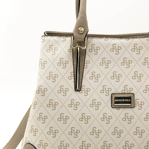 Silver & Polo Bej - Kum SP667 Kadın El Çantası