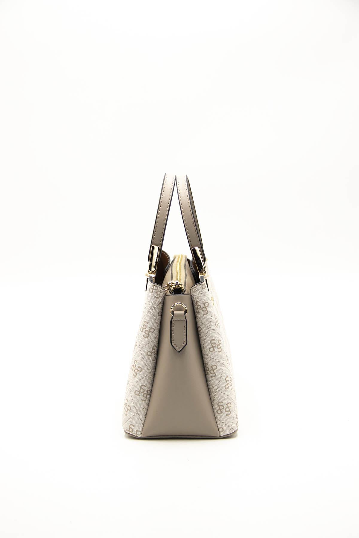 Silver & Polo Bej - Kum SP913 Kadın El Çantası