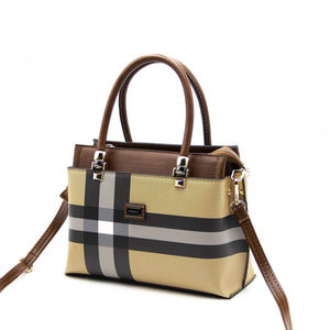 Silver & Polo Bej - Taba SP826 Kadın El Çantası