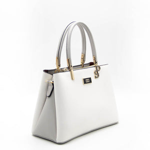 Silver & Polo Beyaz - A.gri SP1098 Kadın El Çantası