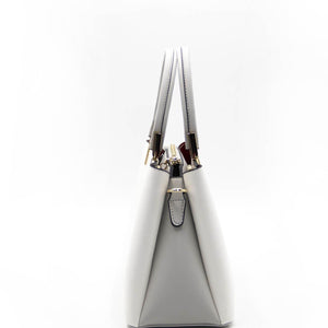 Silver & Polo Beyaz - A.gri SP1098 Kadın El Çantası