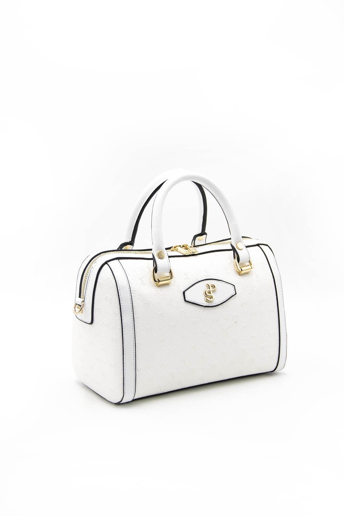 Silver & Polo Beyaz - Beyaz SP1091 Kadın El Çantası