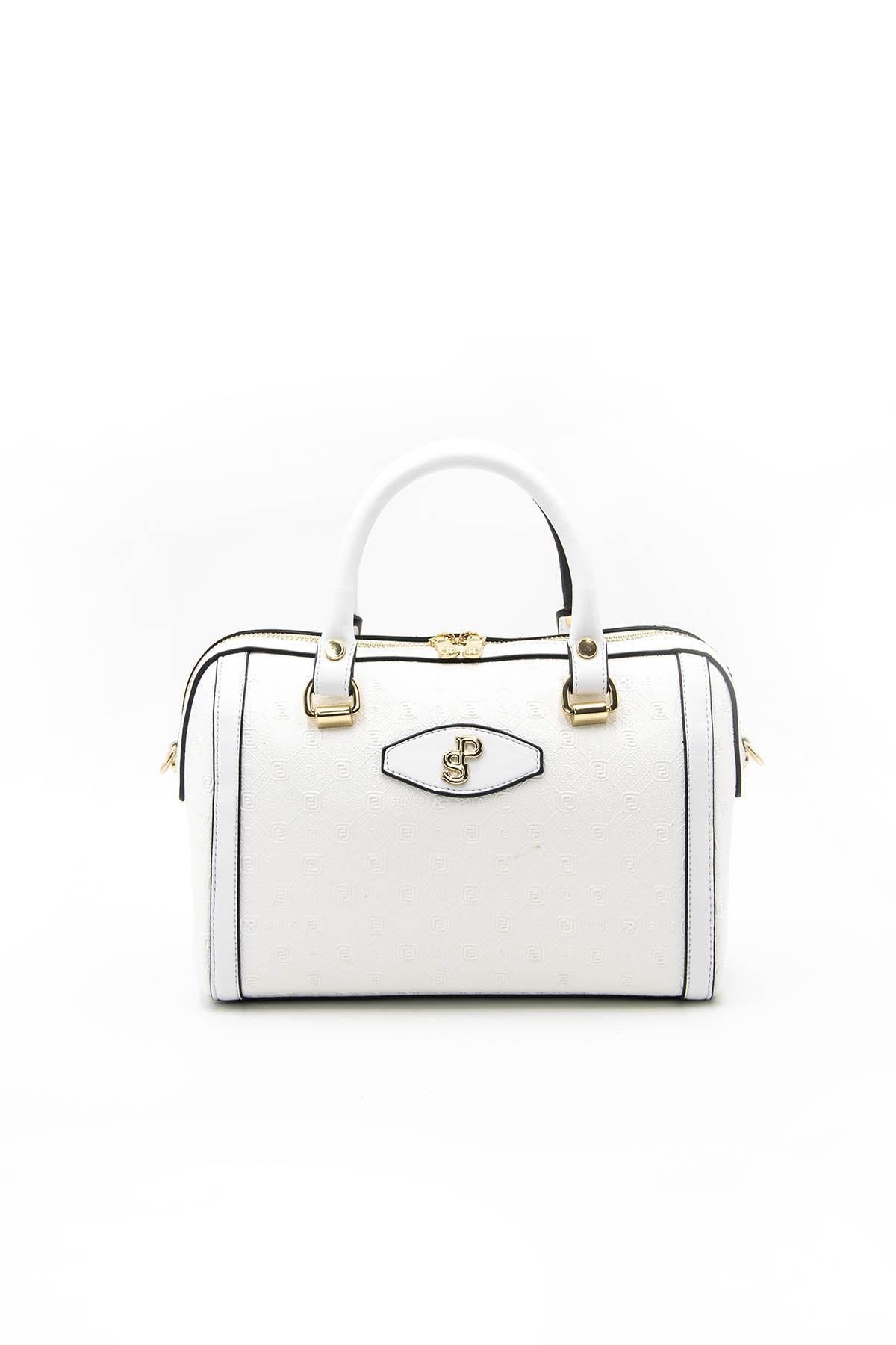 Silver & Polo Beyaz - Beyaz SP1091 Kadın El Çantası