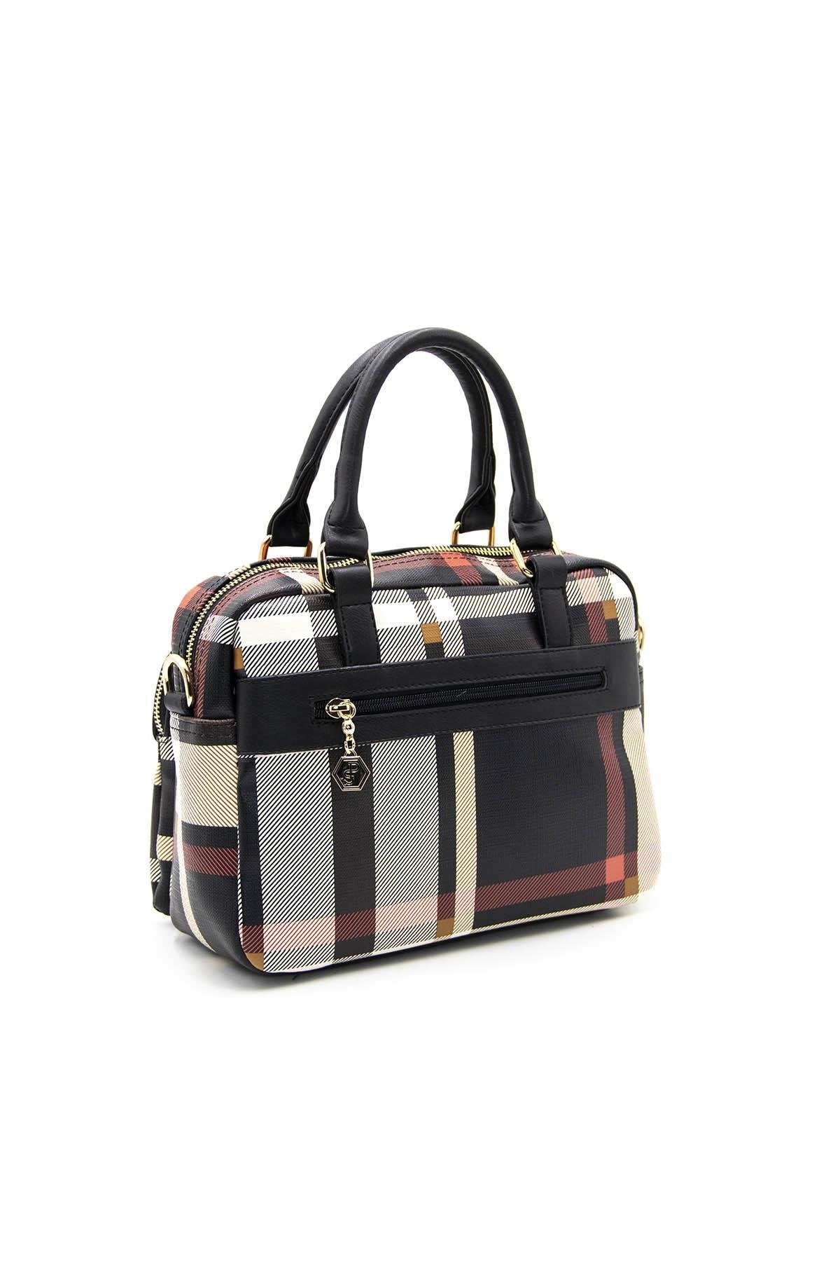 Silver & Polo Siyah - Siyah SP1018 Kadın El Çantası