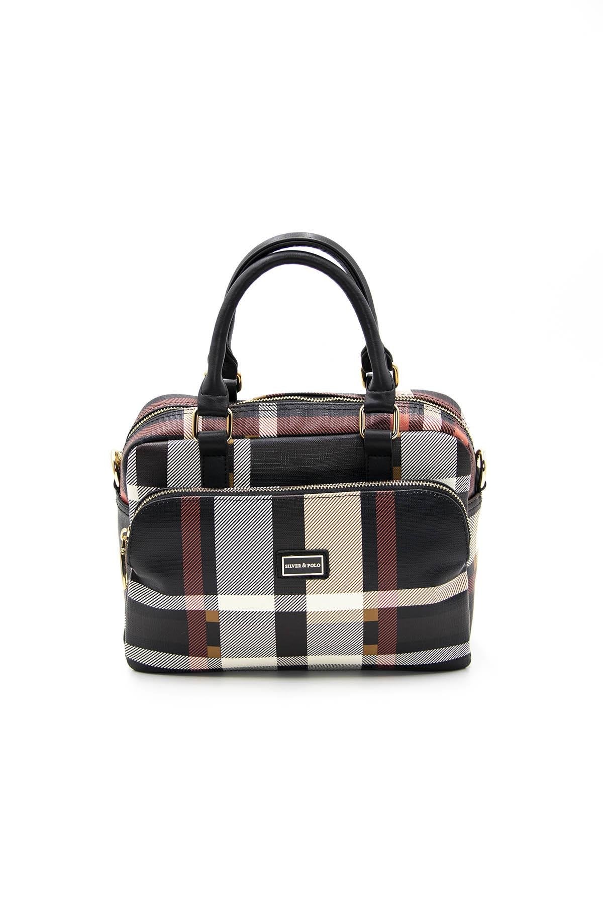 Silver & Polo Siyah - Siyah SP1018 Kadın El Çantası