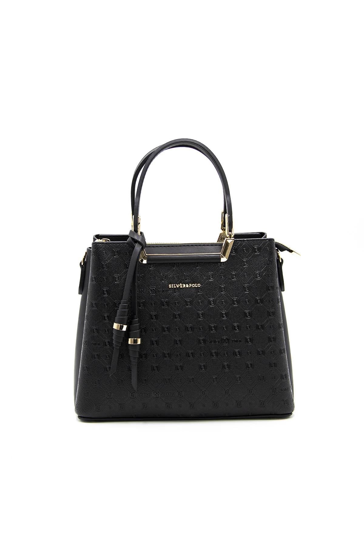 Silver & Polo Siyah - Siyah SP969 Kadın El Çantası