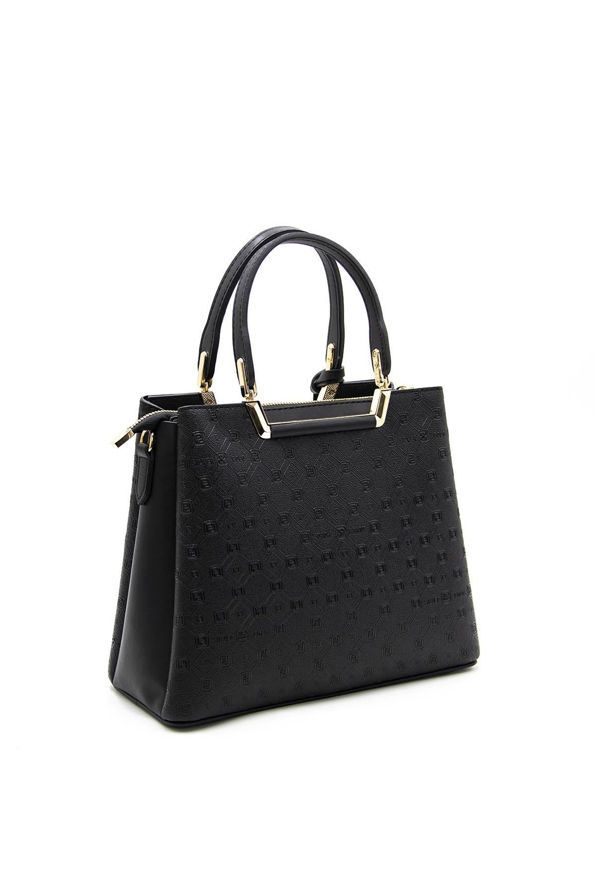 Silver & Polo Siyah - Siyah SP969 Kadın El Çantası