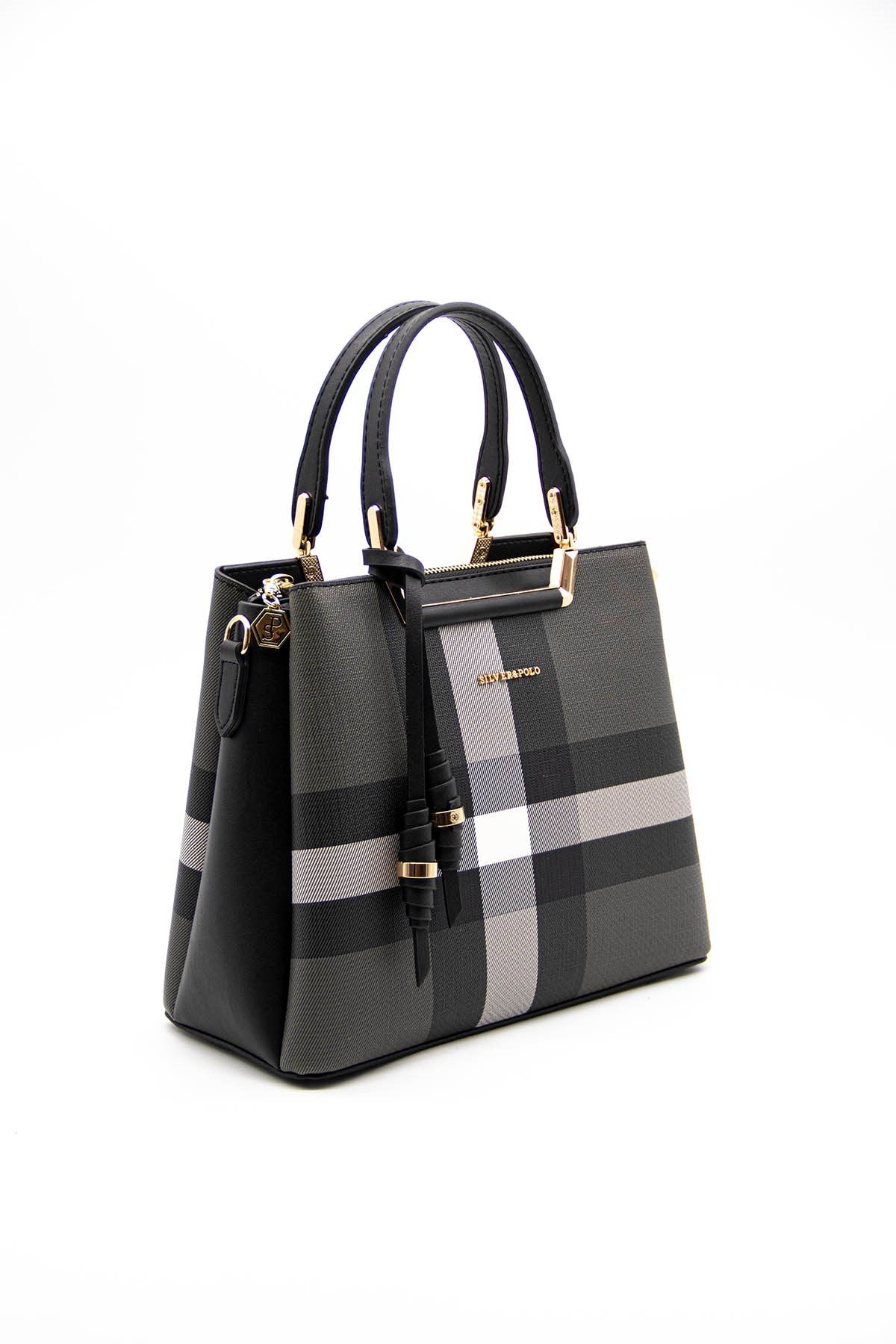 Silver & Polo Siyah - Siyah SP969 Kadın El Çantası