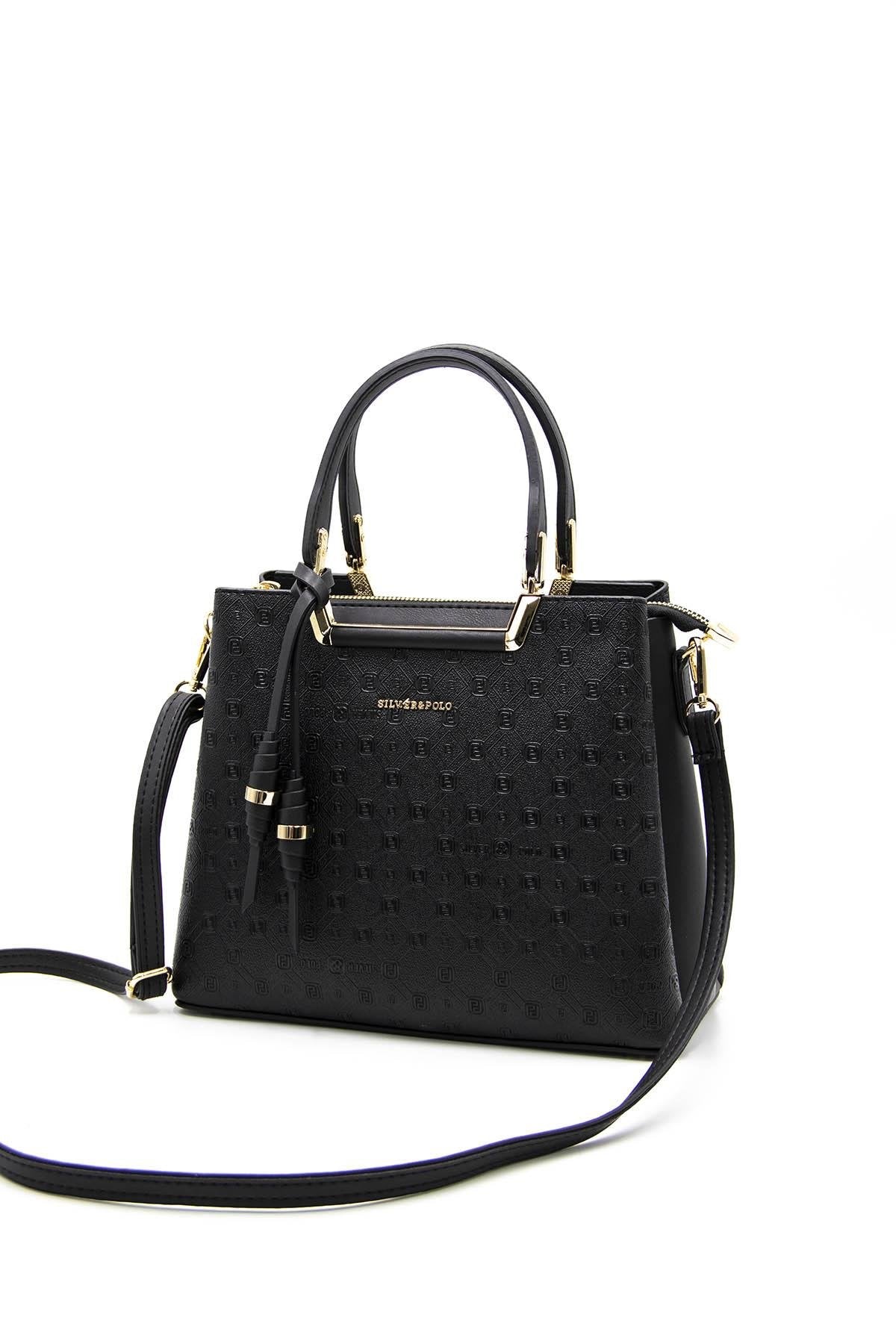 Silver & Polo Siyah - Siyah SP969 Kadın El Çantası