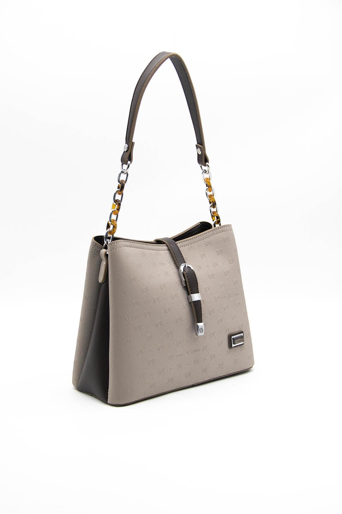 Silver & Polo A.vizon - Kahve SP974 Kadın Omuz Çantası