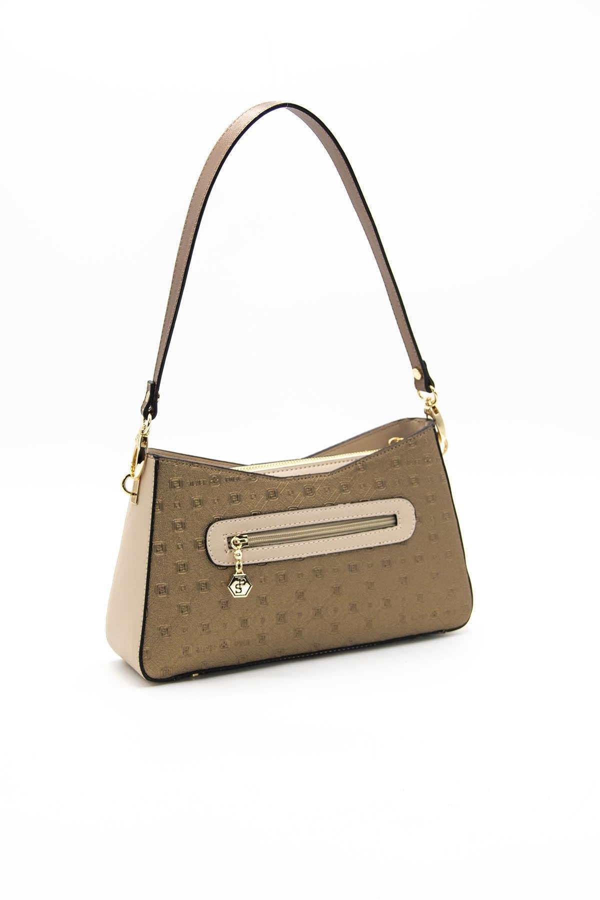 Silver & Polo Bakır - S.Nut SP1102 Kadın Omuz Çantası