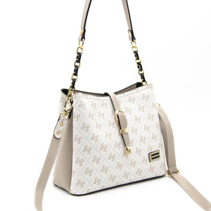 Silver & Polo Bej - Kum SP974 Kadın Omuz Çantası