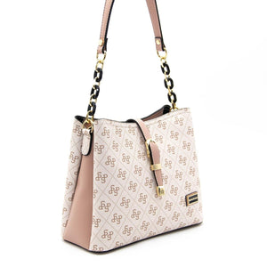 Silver & Polo Pembe - Somon SP974 Kadın Omuz Çantası