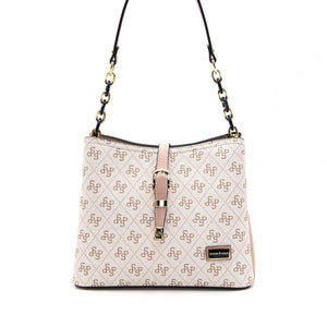 Silver & Polo Pembe - Somon SP974 Kadın Omuz Çantası