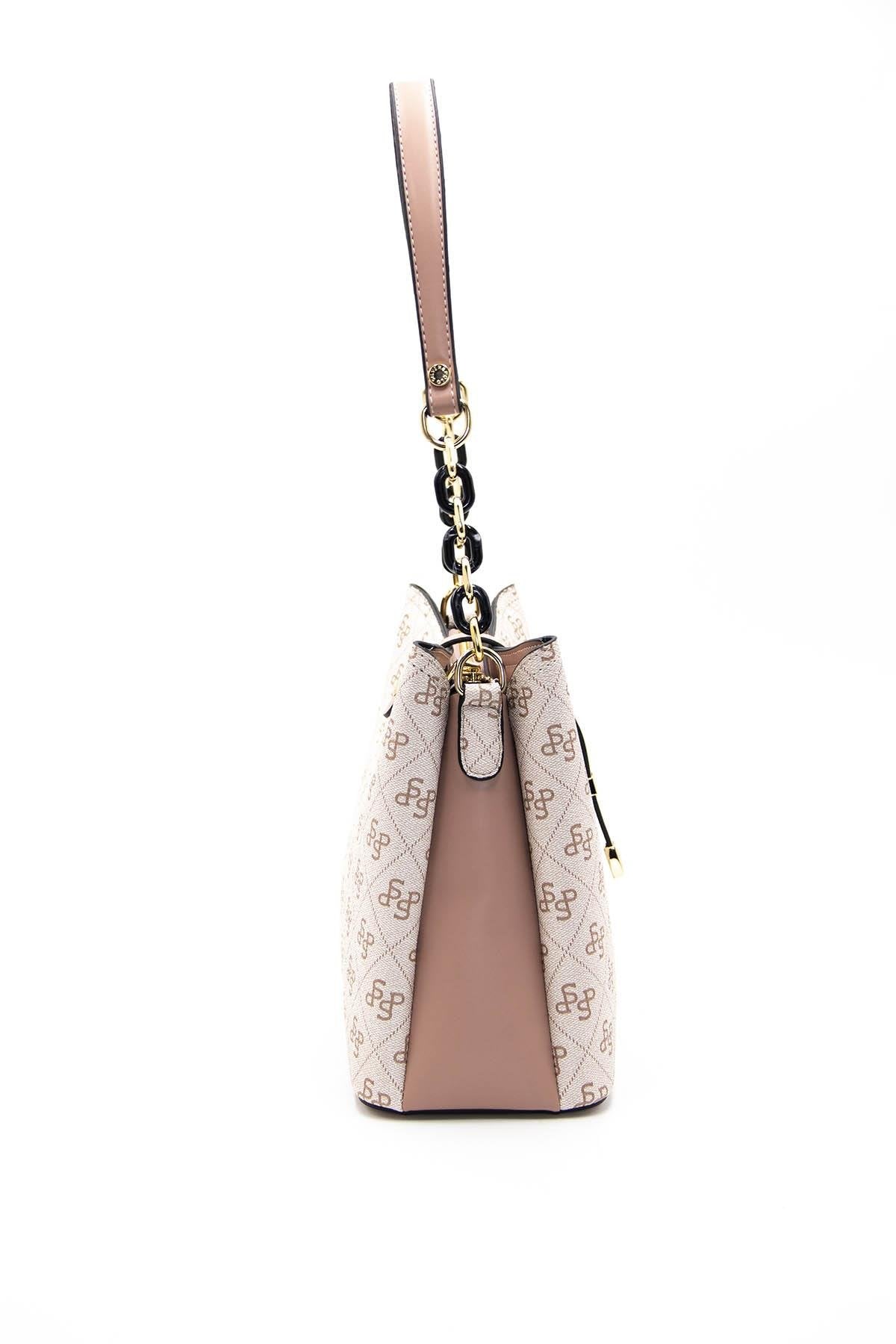 Silver & Polo Pembe - Somon SP974 Kadın Omuz Çantası