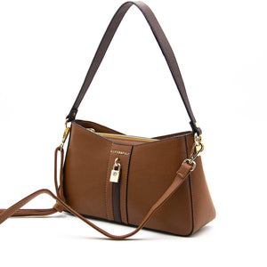 Silver & Polo Taba - Kahve SP1102 Kadın Omuz Çantası
