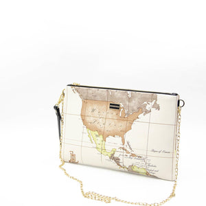 Silver & Polo Bej - A.Taba SP1034 Kadın Portföy & Clutch