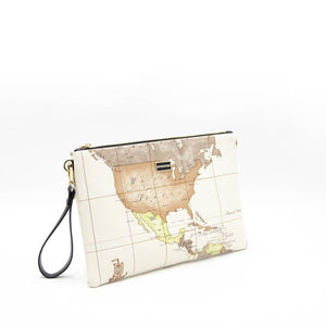 Silver & Polo Bej - A.Taba SP1034 Kadın Portföy & Clutch