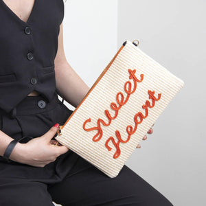 Silver & Polo Bej - Orange SP1034 Kadın Portföy & Clutch