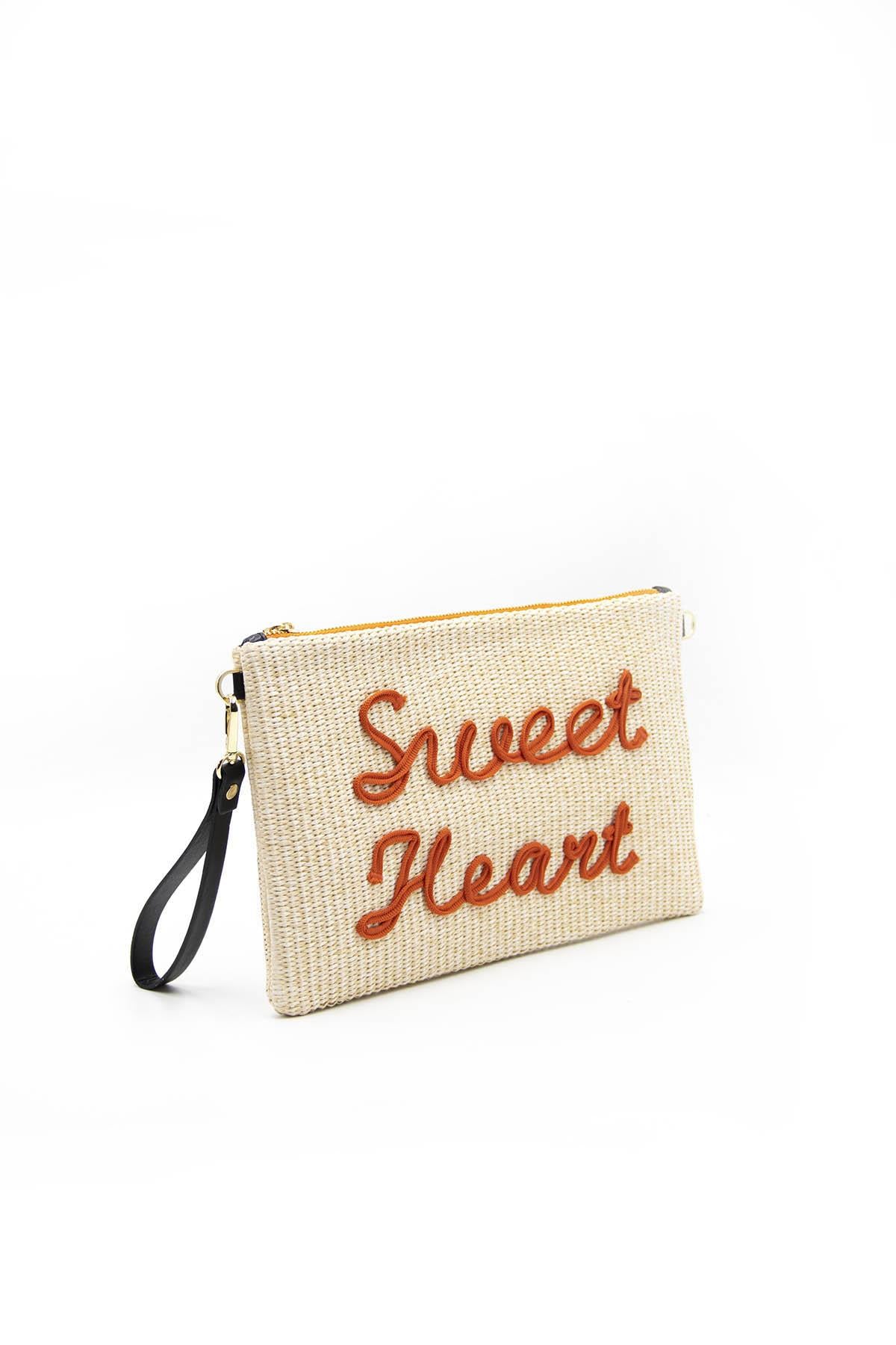 Silver & Polo Bej - Orange SP1034 Kadın Portföy & Clutch