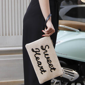 Silver & Polo Bej - Siyah SP1034 Kadın Portföy & Clutch