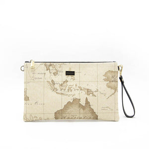 Silver & Polo Koyu Bej - A.Taba SP1034 Kadın Portföy & Clutch