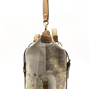 Silver & Polo Bej - A.Taba SP1064 Kadın Seyahat Çantası