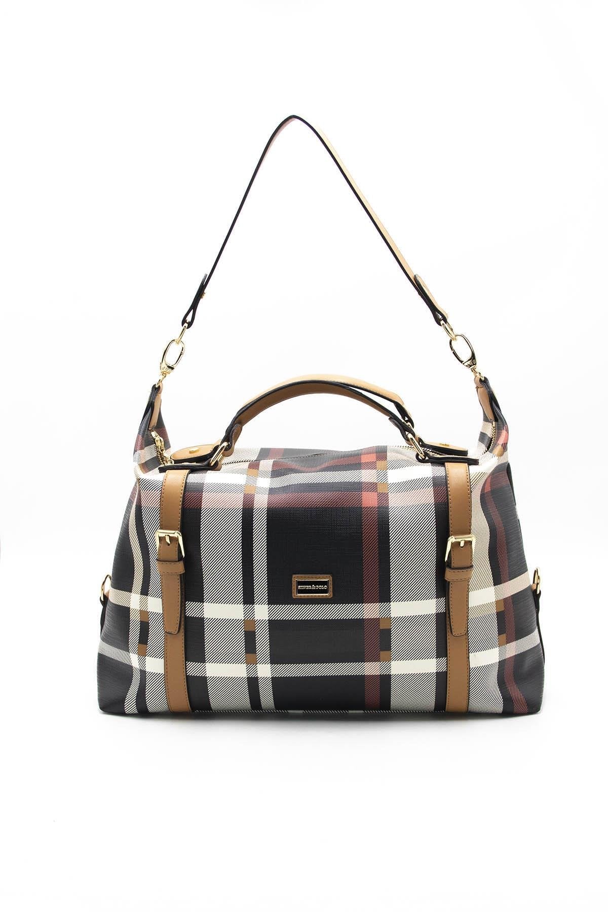 Silver & Polo Siyah - A.Taba SP1064 Kadın Seyahat Çantası