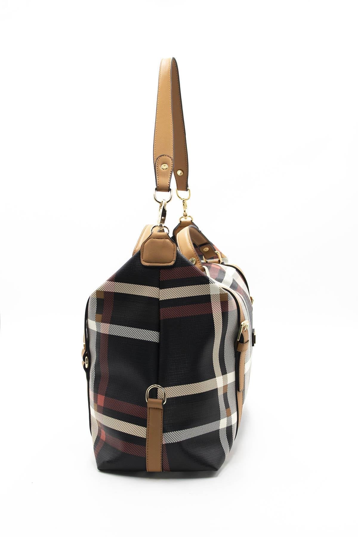 Silver & Polo Siyah - A.Taba SP1064 Kadın Seyahat Çantası