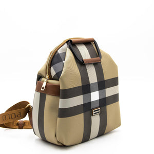 Silver & Polo Bej - Taba SP771 Kadın Sırt Çantası