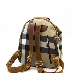 Silver & Polo Bej - Taba SP771 Kadın Sırt Çantası