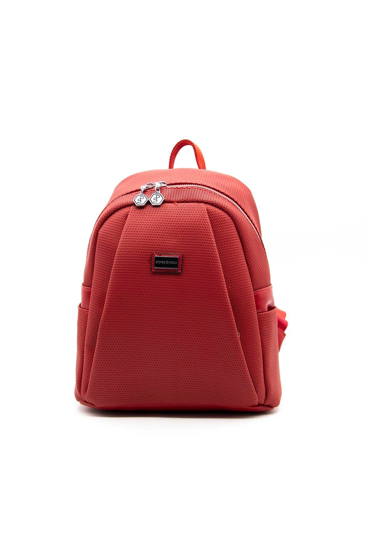 Silver & Polo Kırmızı - Kırmızı SP926 Kadın Sırt Çantası
