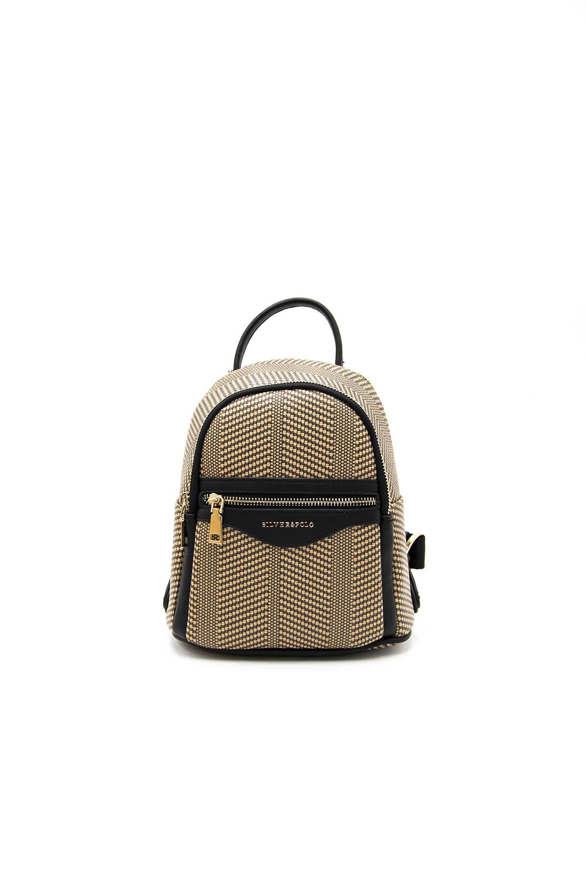 Silver & Polo Nut - Siyah SP983 Kadın Sırt Çantası