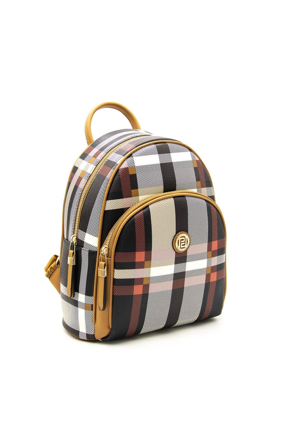 Silver & Polo Siyah - A.Taba SP1062 Kadın Sırt Çantası