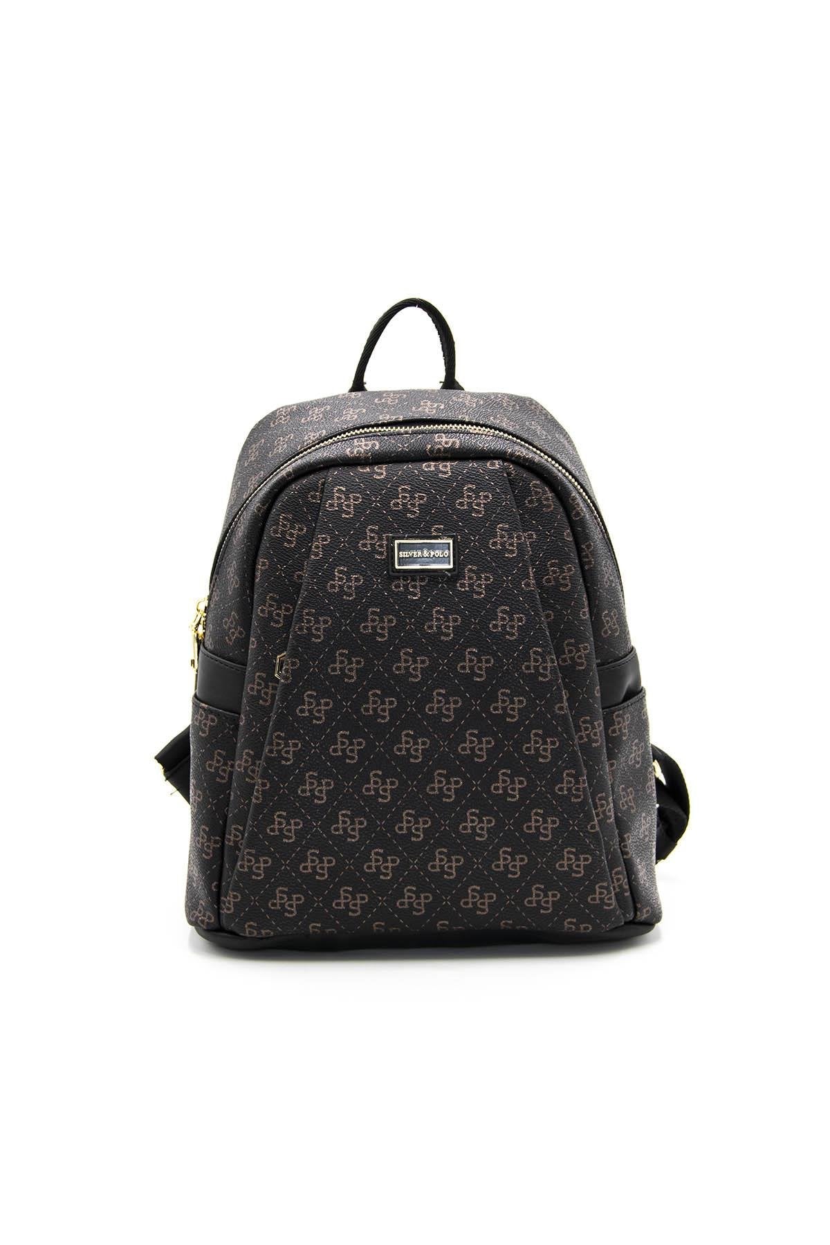Silver & Polo Siyah Bakır  - Siyah SP926 Kadın Sırt Çantası