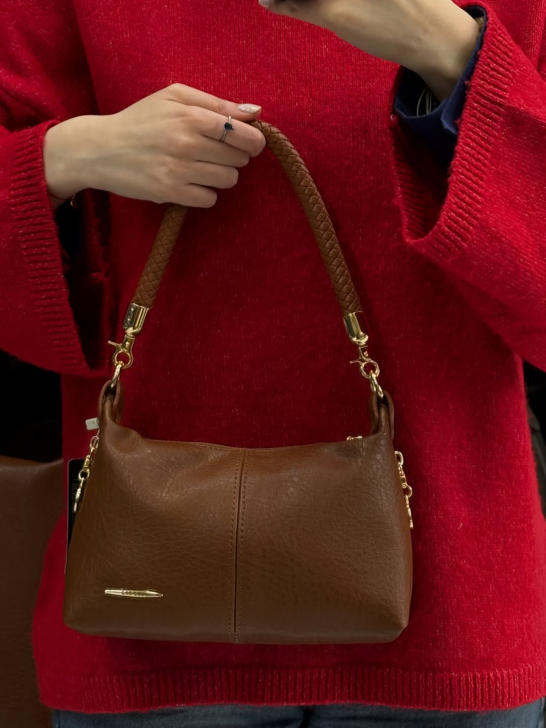 Nas Bag Taba Kadın Mini Omuz ve Çapraz Çanta - 1469