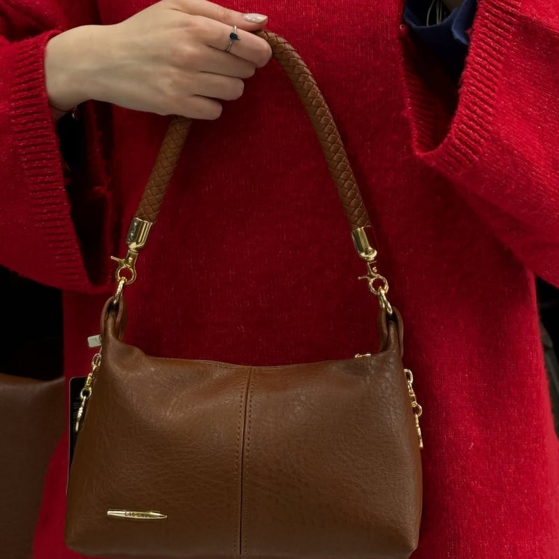 Nas Bag Kadın Mini Omuz ve Çapraz Çanta - 1469 - 92
