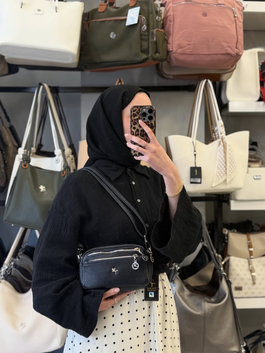 Nas Bag 4 Gözlü Lacivert Victoria Mini Çapraz Çanta - 1534