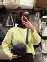 Nas Bag  Lacivert Üç Bölmeli Kadın Çapraz Askılı Omuz Çantası - 1468