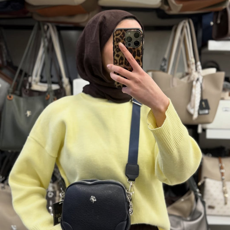 Nas Bag Üç Bölmeli Kadın Çapraz Askılı Omuz Çantası - 1468 - 4