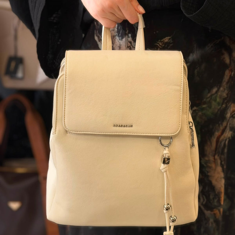 Nas Bag Krem Cüzdanlı Kadın Sırt Çantası - NS26031 - 4