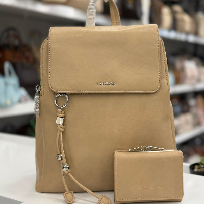 Nas Bag Vizon Cüzdanlı Kadın Sırt Çantası - NS26031 - 5