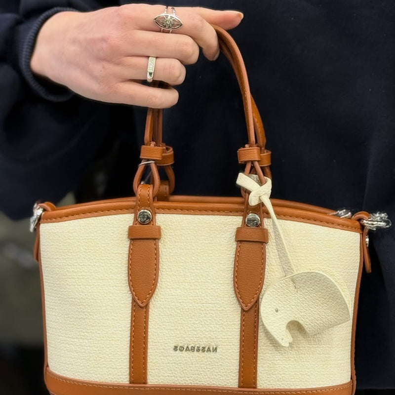 NASBAG Taba Renkli El Çantası - NS26034 - 1