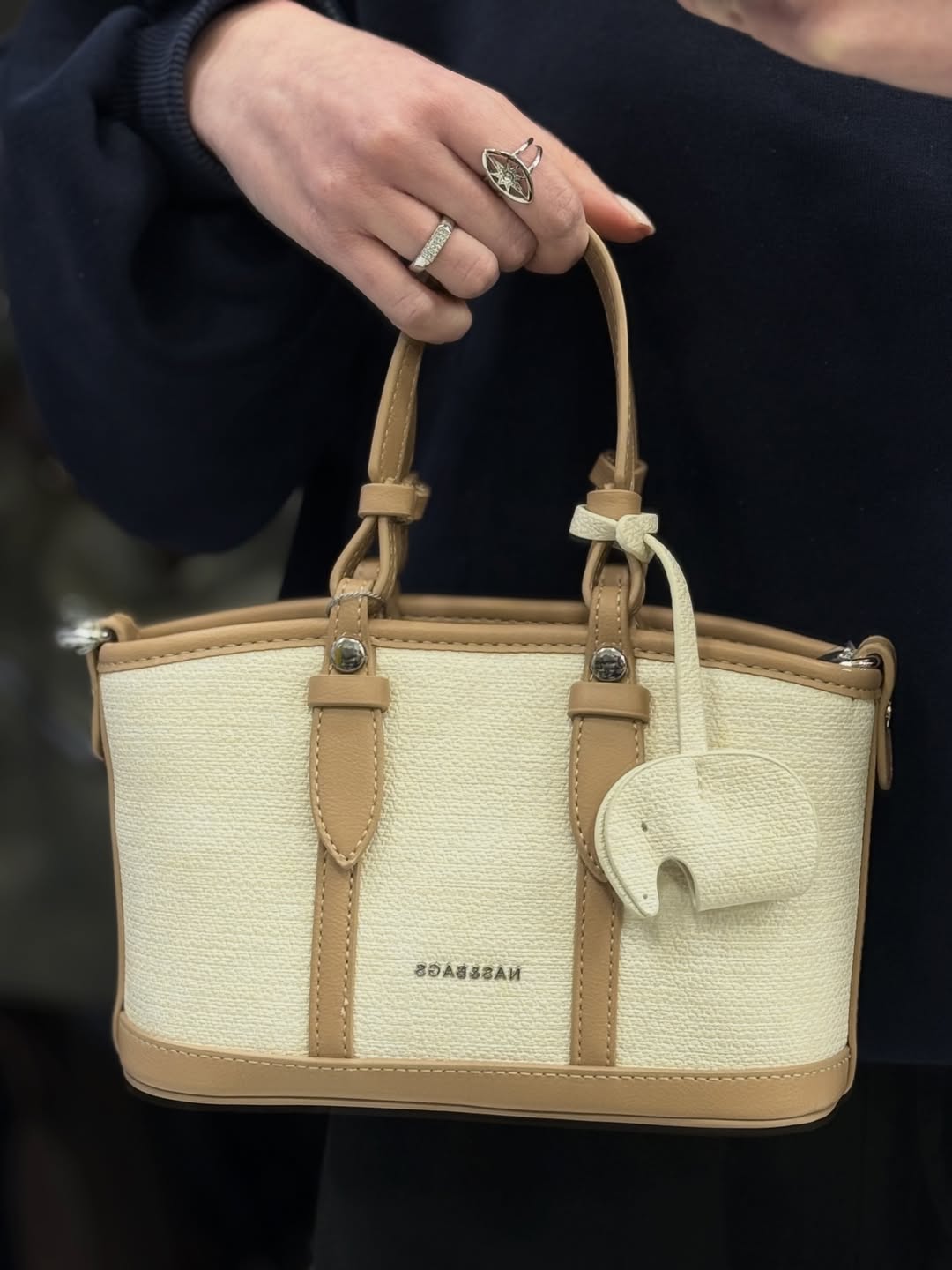 NASBAG Kum Renkli El Çantası - NS26034