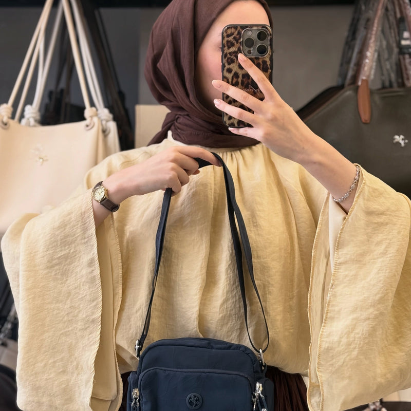 Nas Bag Mini Paraşüt Kumaş Çapraz Çanta - ns26073 - 2