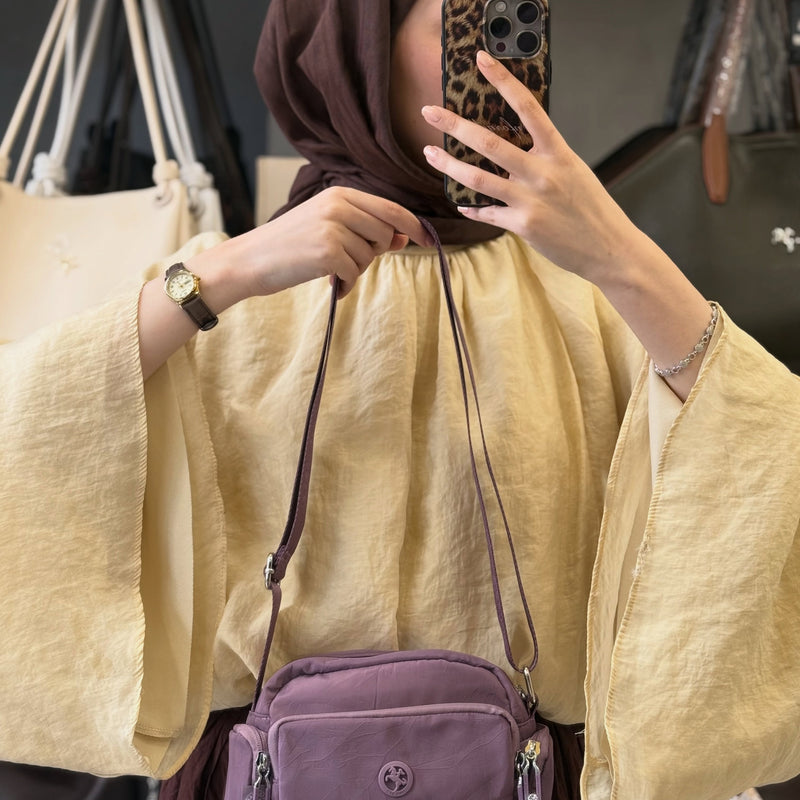 Nas Bag Mini Paraşüt Kumaş Çapraz Çanta - ns26073 - 4