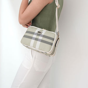 Silver & Polo A.Yeşil - Kemik SP899 Kadın Çapraz Çanta