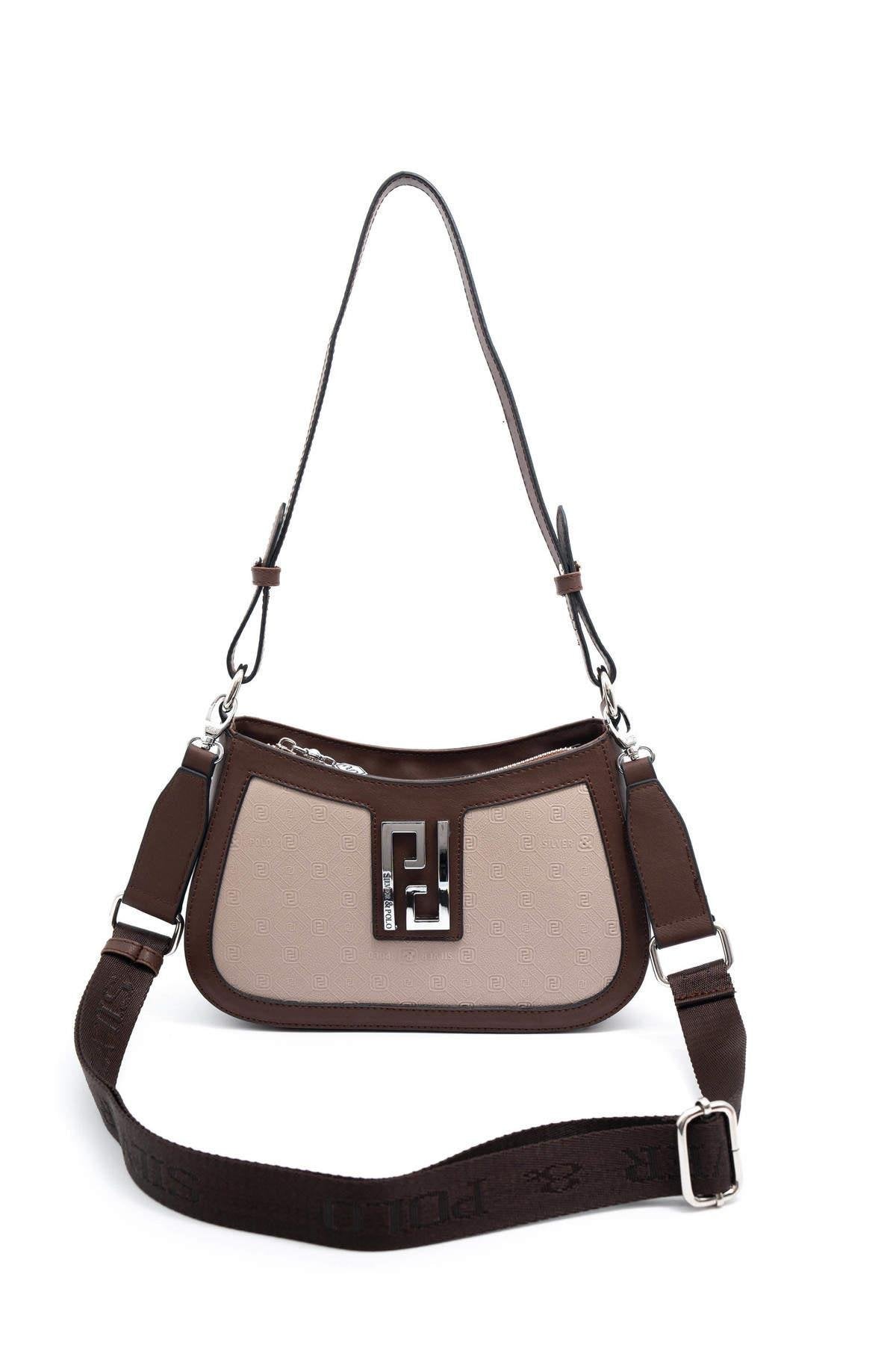 Silver & Polo A.vizon - Kahve SP1132 Kadın Çapraz Çanta
