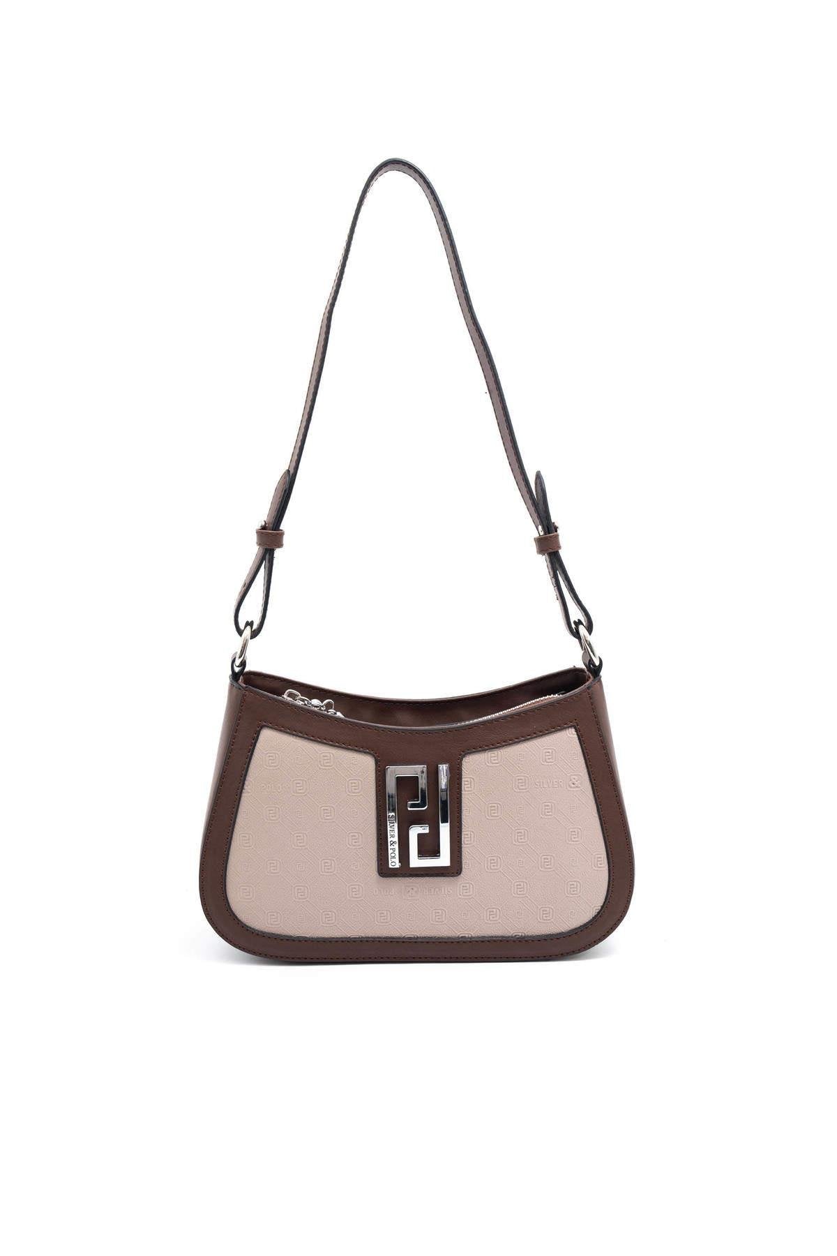 Silver & Polo A.vizon - Kahve SP1132 Kadın Çapraz Çanta