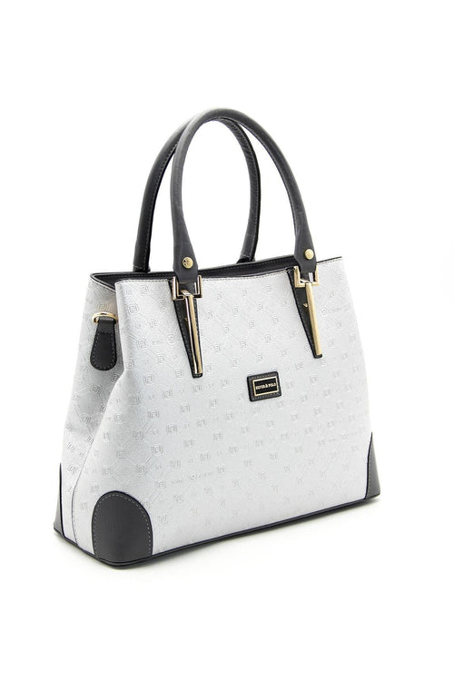 Silver & Polo A.gümüş - Antrasit SP667 Kadın El Çantası